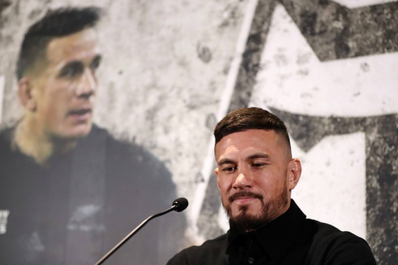 Sonny Bill Williams has risked provoking the Chinese government with a tweet supporting the Uyghur ethnic group.