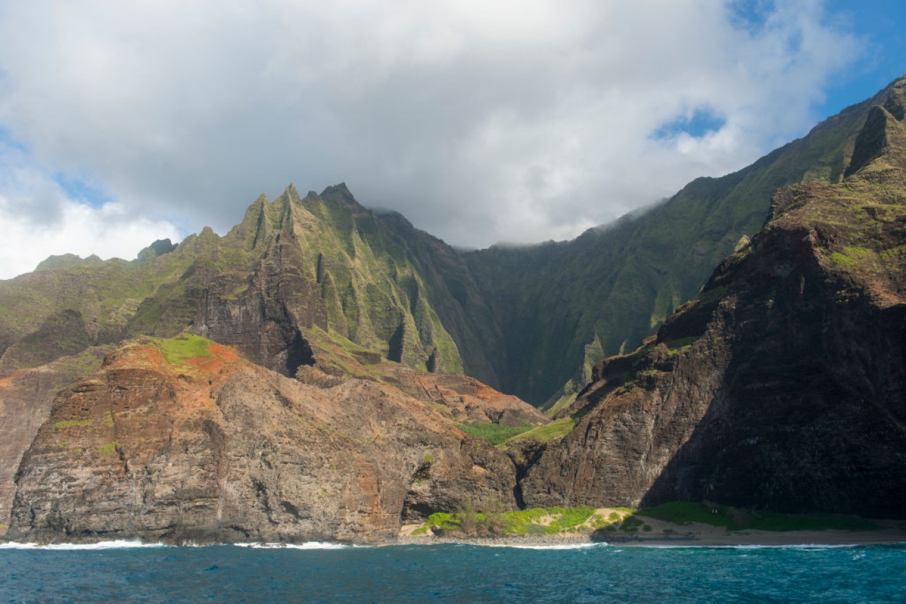 A helicopter with seven on board did not return from a tour of Kauai's rugged Na Pali Coast. 