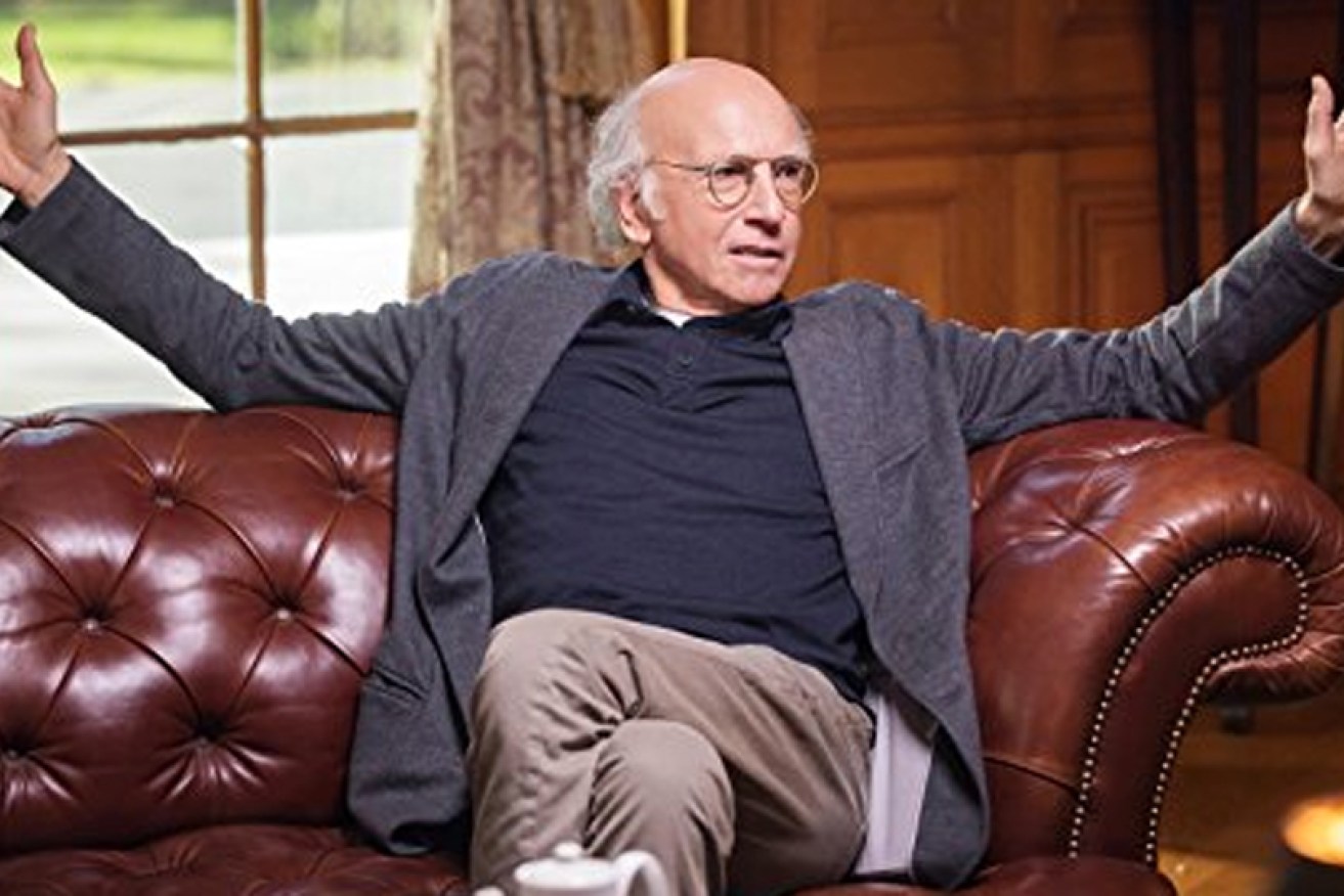 Larry David is back as his hapless hilarious self in the long-awaited return of <i>Curb Your Enthusiasm.</i>