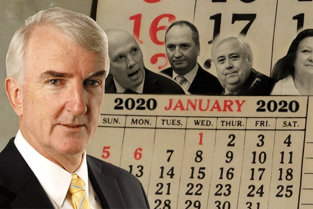 Michael Pascoe has some predictions for how Australian politics will look in 2020. 