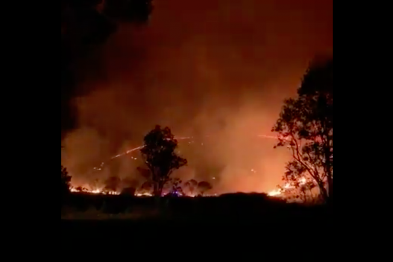 ‘I can hear the cows scream in pain’: Harrowing tales emerge as residents are surrounded by fire.