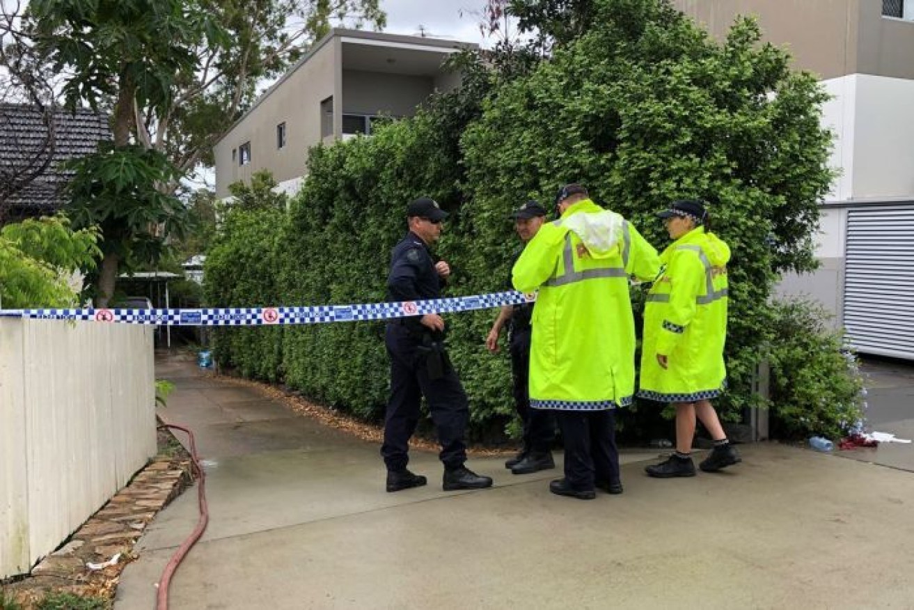 The explosion sent a shockwave through the home, which has been sealed off by police.
