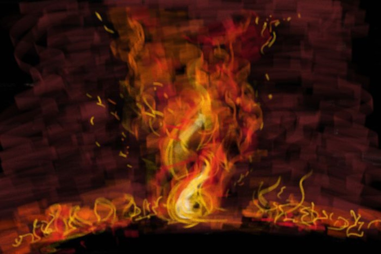 Fire-whirls are just the beginning when it comes to rotation in fire. 
