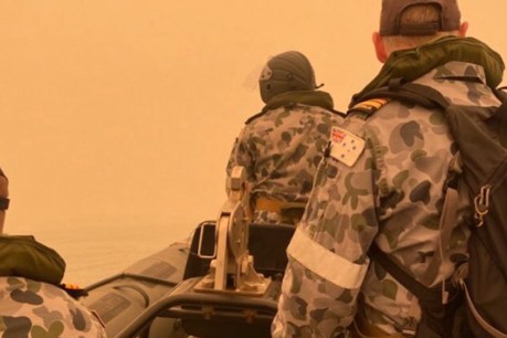 Bushfire crisis: 17 missing in Victoria, navy arrives