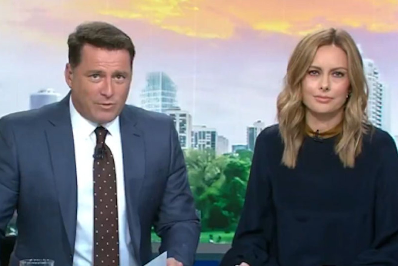 Allison Langdon (with Karl Stefanovic) kicked off the new look <i>Today</i> on Jan. 4: "Welcome to a special edition."