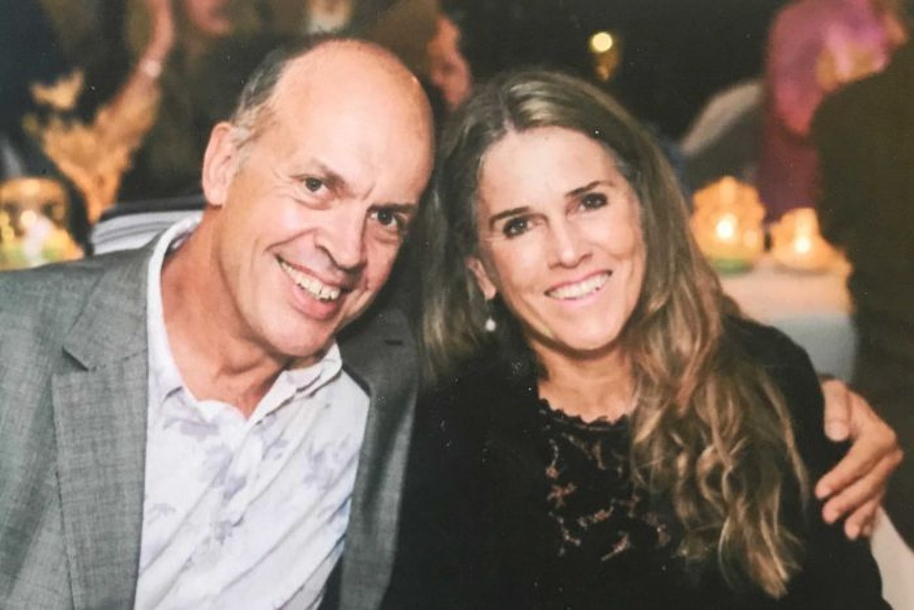 Gary Johnson and wife Karen Milligan were diving together when he was attacked by a shark.