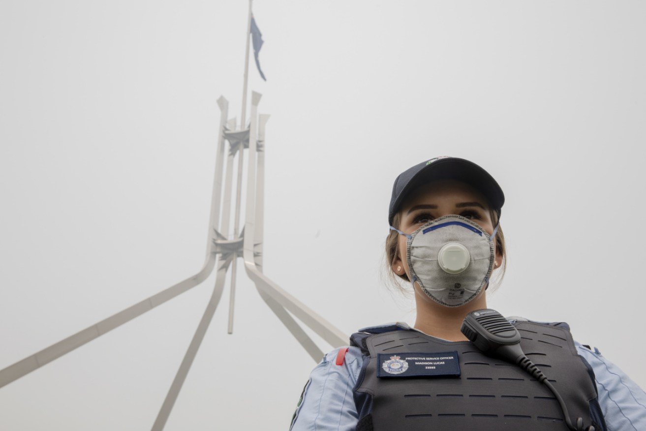 P2 masks can help protect against toxic smoke, but only when fitted properly. 