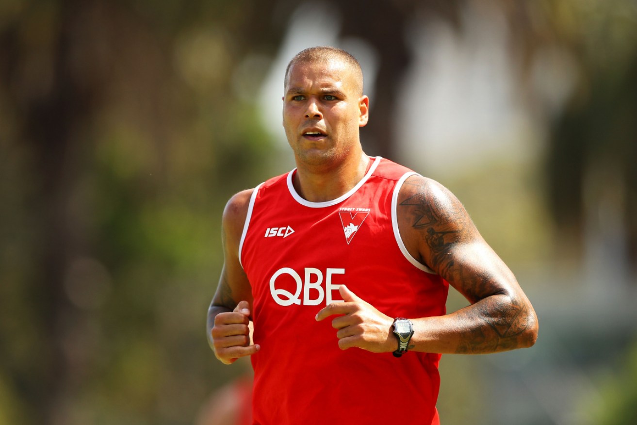 Sydney superstar Lance Franklin has had a disrupted campaign. 