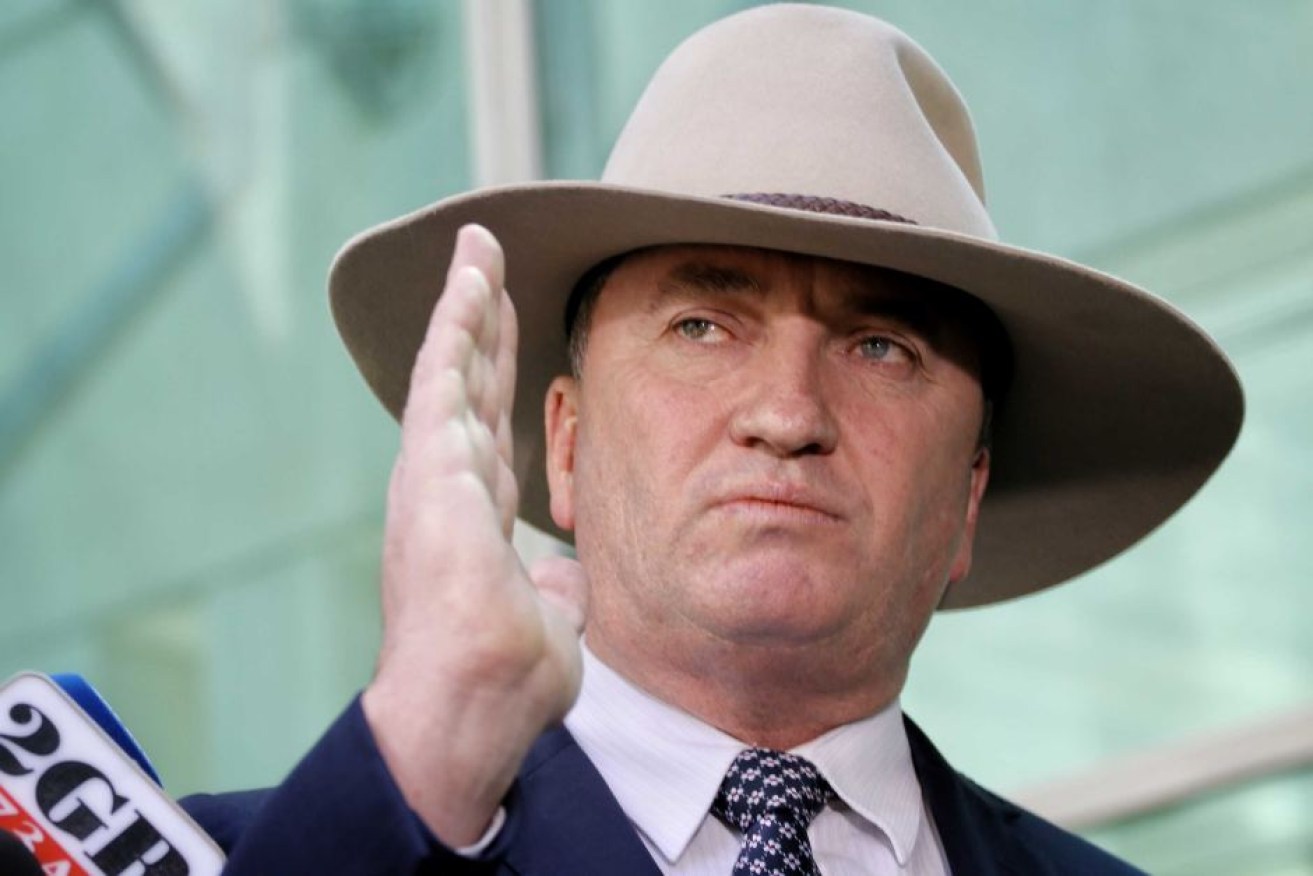 Barnaby Joyce says Nationals MPs should hold more senior portfolios, including trade and defence.