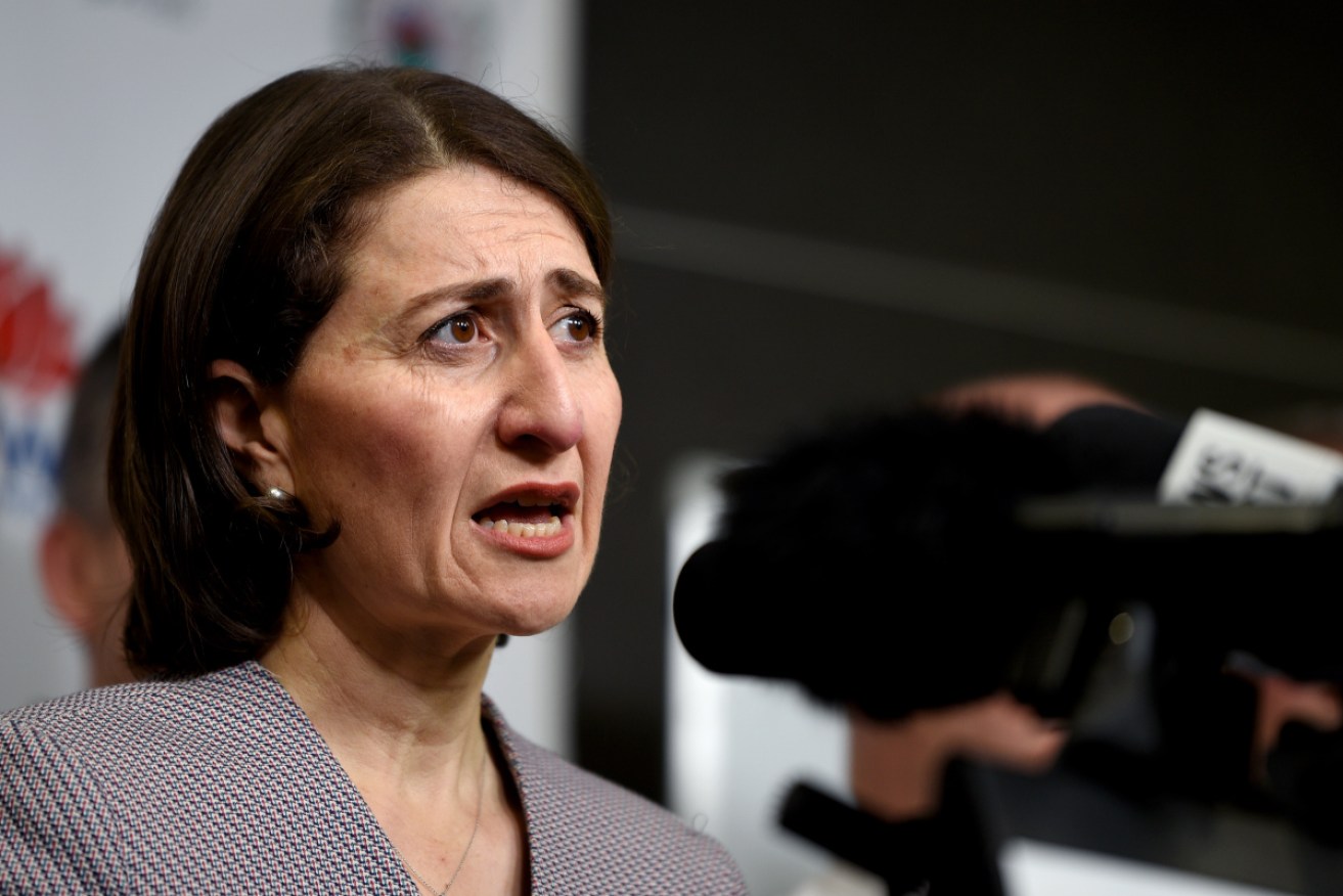 NSW premier Gladys Berejiklian has been cautious about easing restrictions. <i>Photo: AAP</i>
