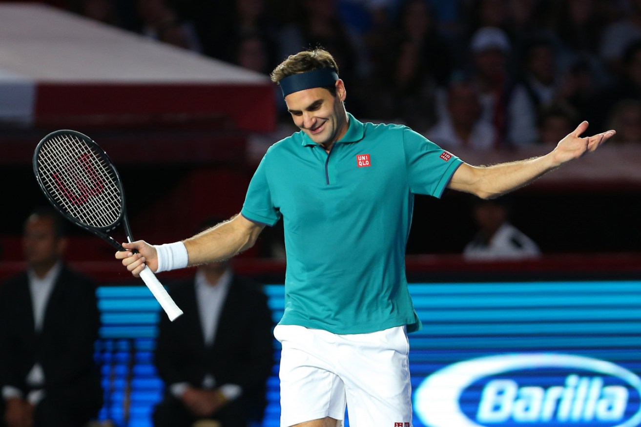 Swiss tennis great Roger Federer was defensive this week. 