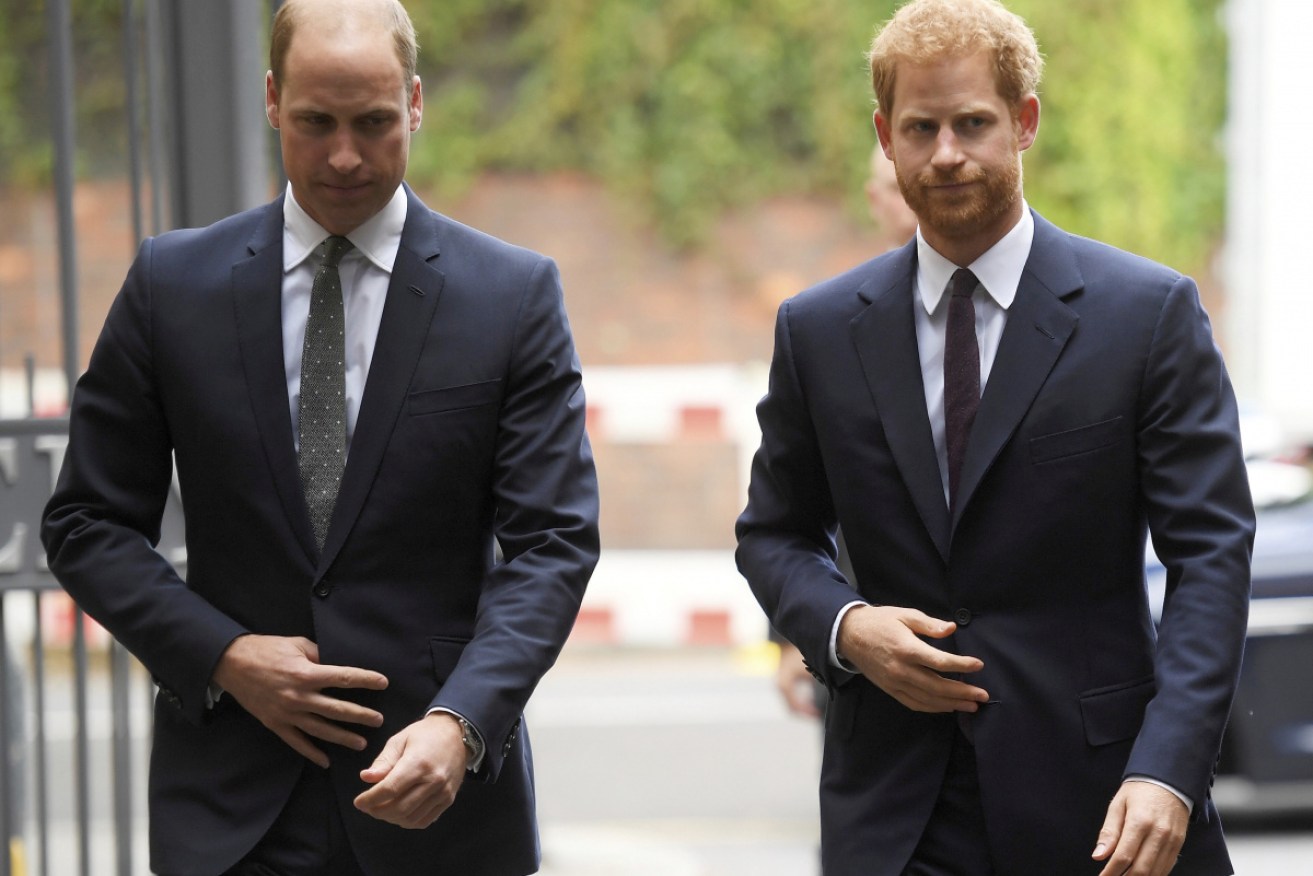 Brothers William and Harry have released a rare joint statement refuting media reports of "bullying". 