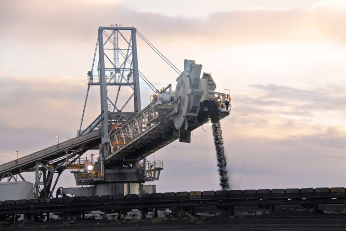 Australian coal and minerals are a big export to the US. Photo: ABC