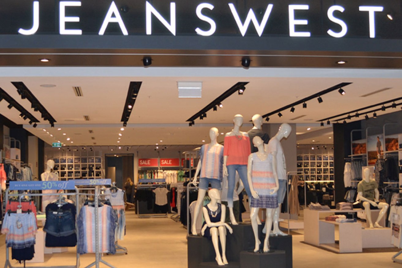 Clothing retailer Jeanswest collapses into administration