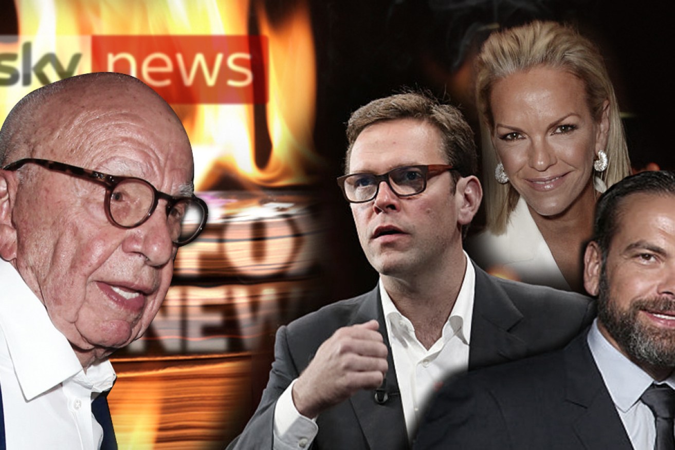 Rupert Murdoch's eldest son Lachlan is considered the most likely to lead News Corp in future. 
