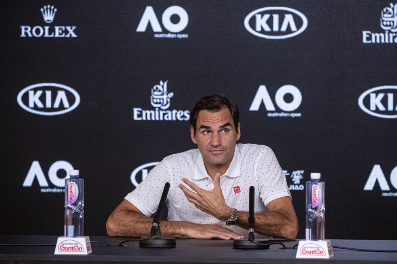 Roger Federer has backed the Australian Open's new air quality policy.