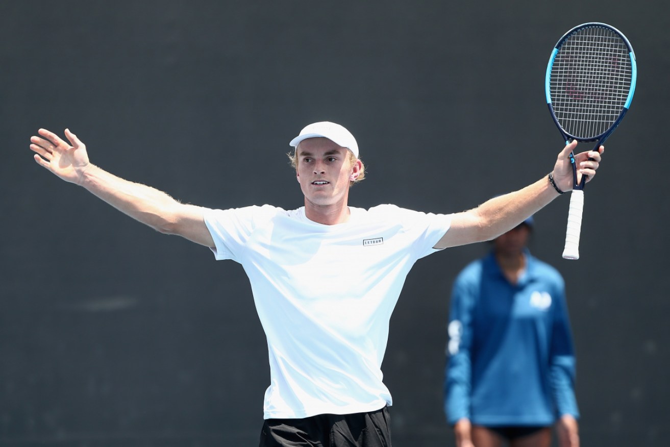 Andrew Harris is set to make his debut at the Australian Open.