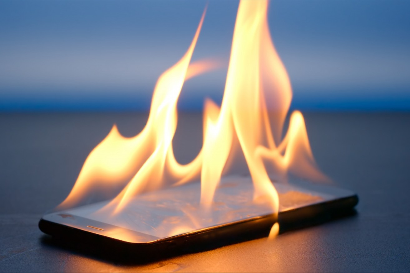 There's burner phones and then there's burning phones. A team of Chinese scientists may have developed a peculiar way of remedying the latter.