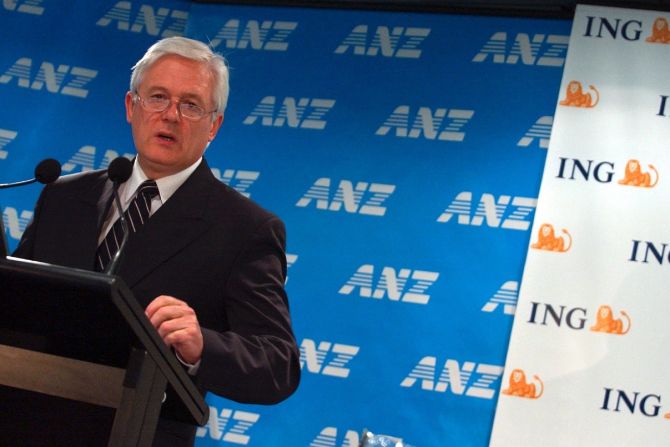 Former ANZ boss John McFarlane has been named Westpac chairman-elect as the latter bank tries to recover from a money-laundering scandal.