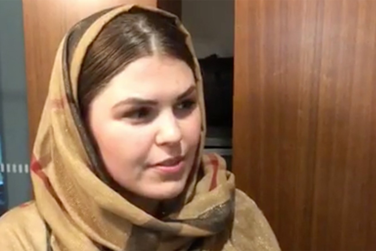 Belle Gibson in the Shabo Media video.