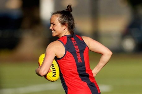 A year after having twins, Daisy Pearce is ready to return to the footy field