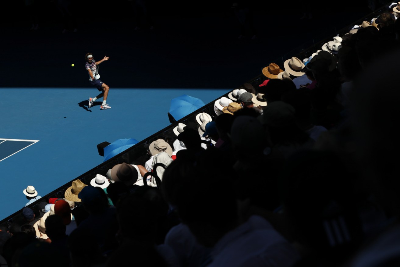 In the bubble: Smaller crowds and covid-safe protocols will be a big part of the Australian Open.