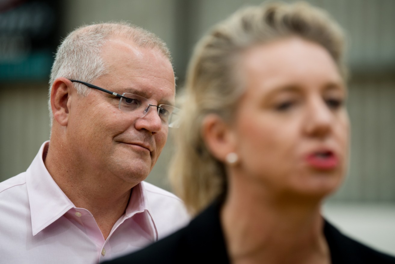 Scott Morrison says he is still awaiting a report from his department secretary into Bridget McKenzie's handling of the sports grants program.