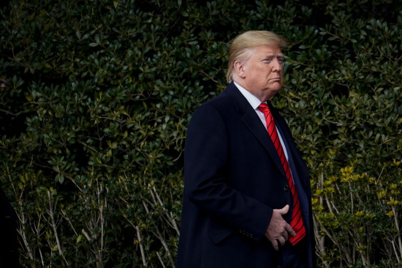 Donald Trump was not at his Mar-a-lago property when security fired shots at an intruder.
