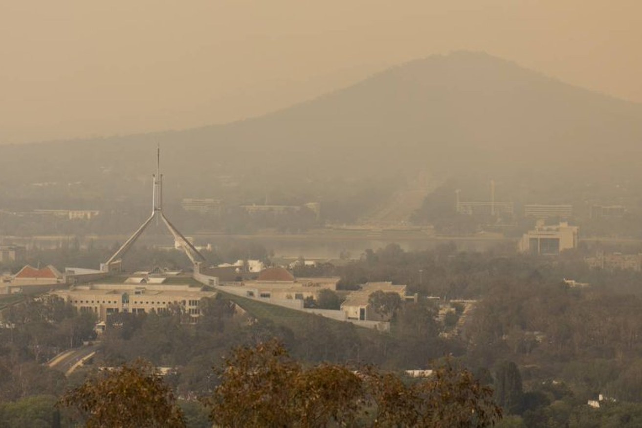 The nation's capital is bracing for one of its worst bushfire seasons. 