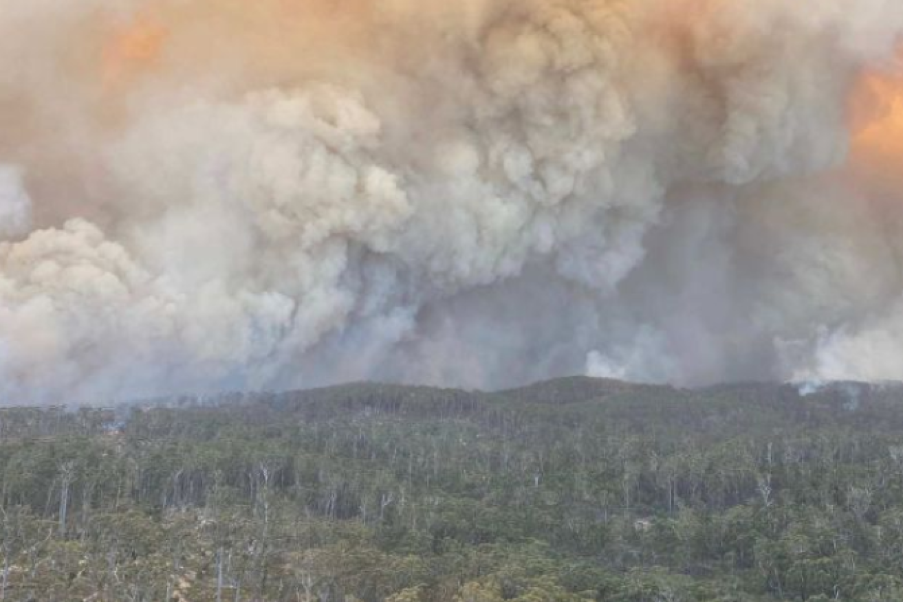 This fire, burning near Canberra, should help parliament focus on the threat at hand.