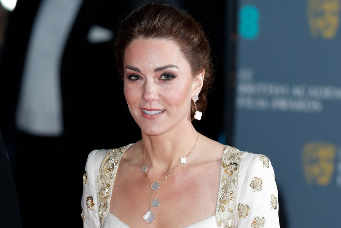 Kate Middleton dug into her wardrobe archives for the Feb. 2 BAFTA Awards at London's Royal Albert Hall.