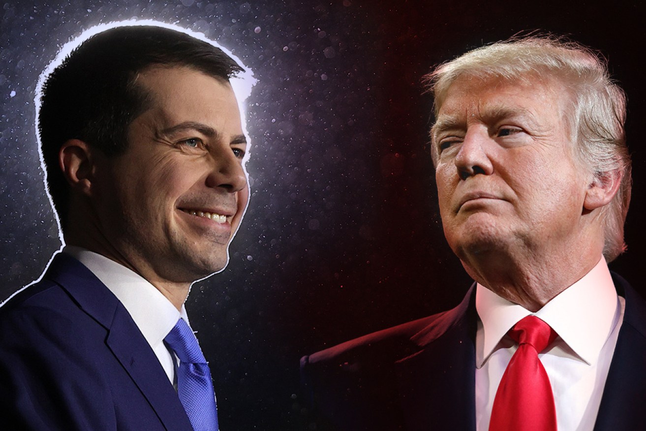 Former mayor Pete Buttigieg is in the running to takeover from Donald Trump as US President.