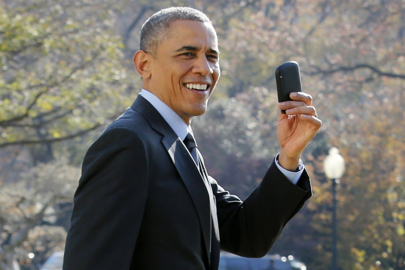 Former US president Barack Obama was a big fan of the BlackBerry.