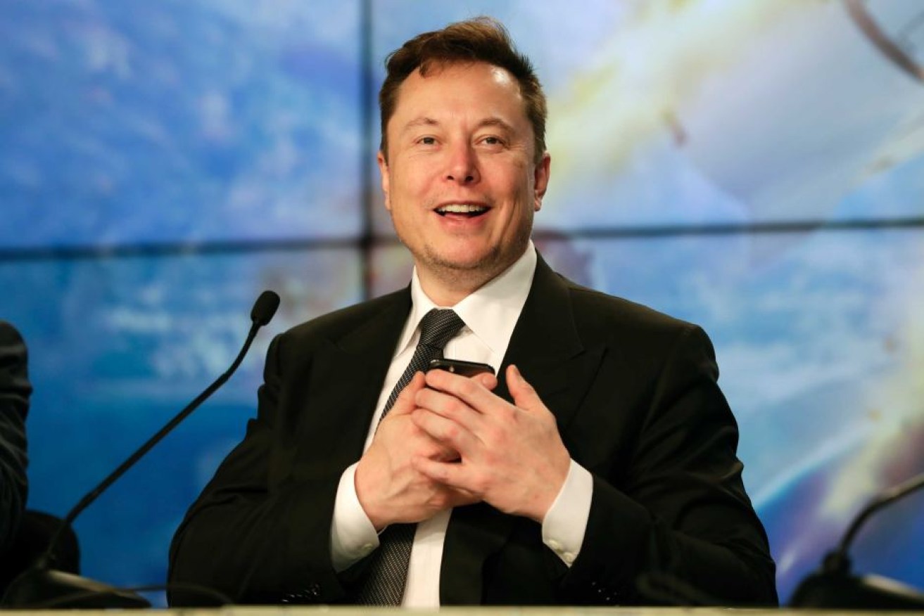 Elon Musk watched a number of successful SpaceX launches last year. Photo: AP