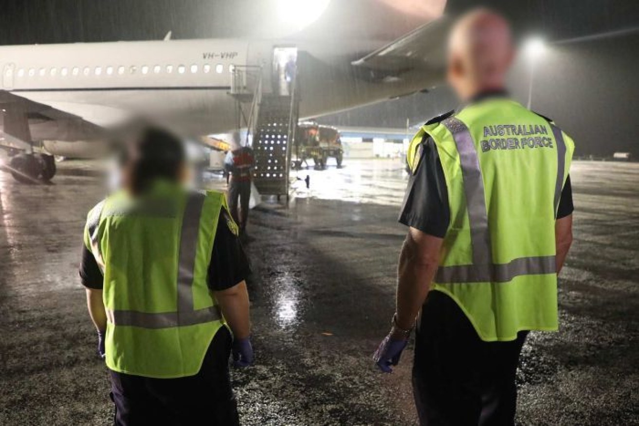 The first group of coronavirus evacuees arrived on Christmas Island on February 6.
