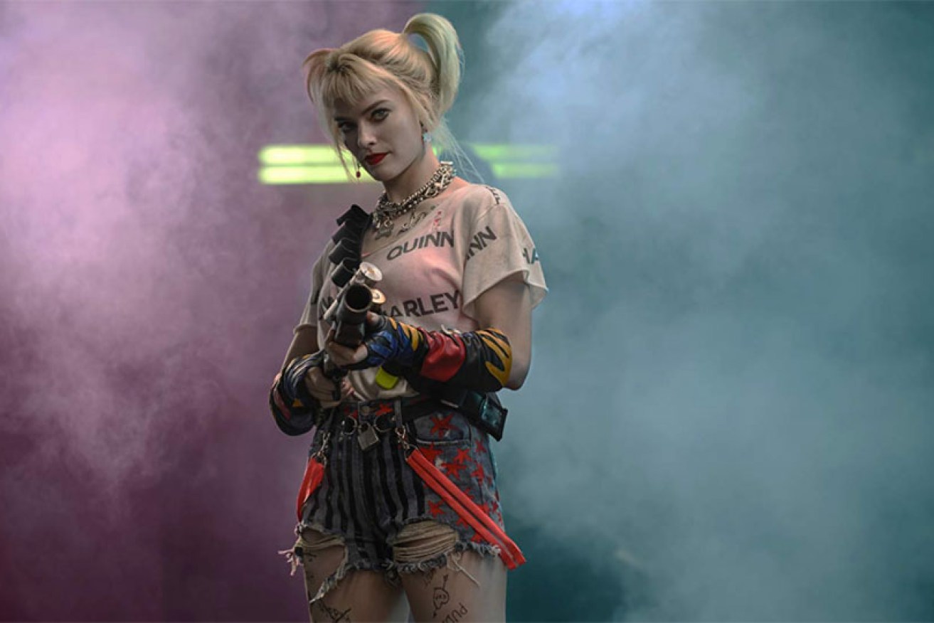 <i>Birds of Prey</i> star Margot Robbie has tons of fun as Harley Quinn.