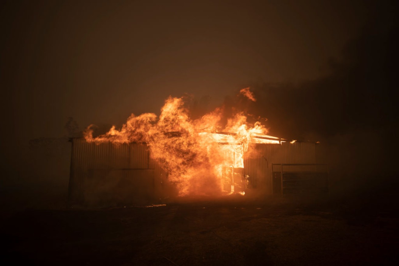 Hotter, drier weather makes bushfires more likely.