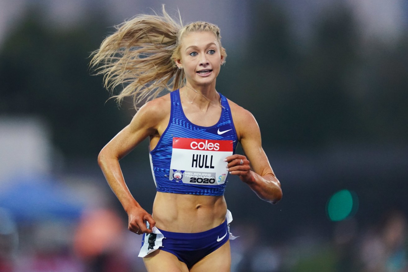 Jessica Hull booked her Olympics berth on Thursday night. 