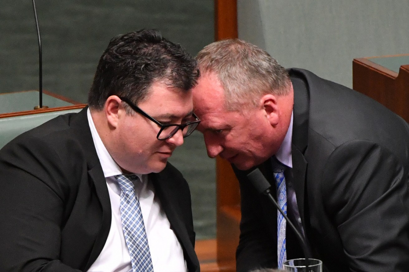 Deputy PM Barnaby Joyce won't go harder on MP George Christensen. 