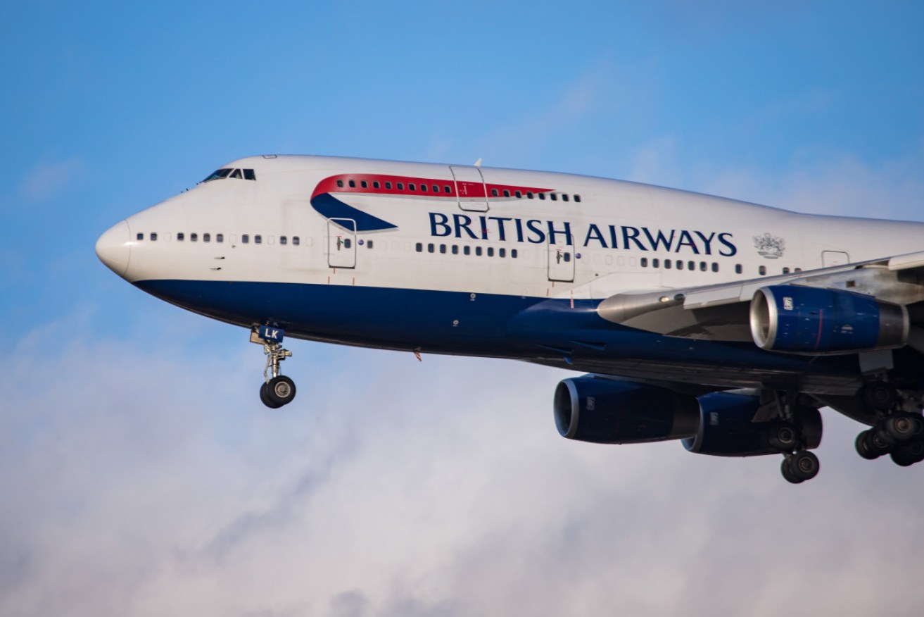 The British Airways flight shaved 17 minutes off the previous record for the journey.