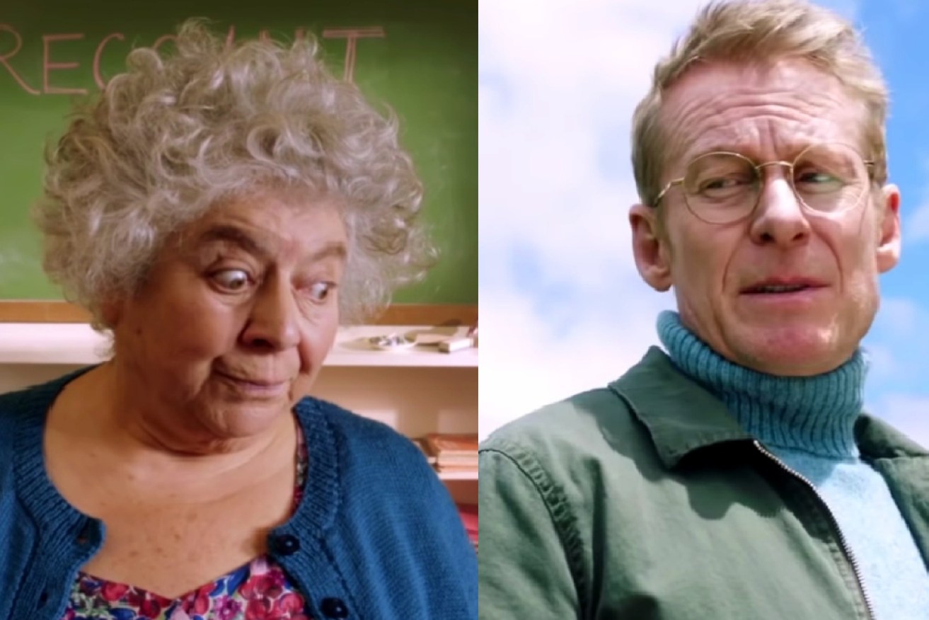 Miriam Margolyes and Richard Roxburgh star in <i>H is for Happiness</i>.