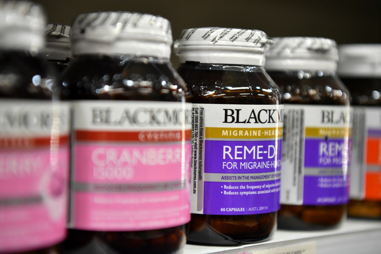 One-time market darling Blackmores has taken a revenue hit from the coronavirus outbreak.