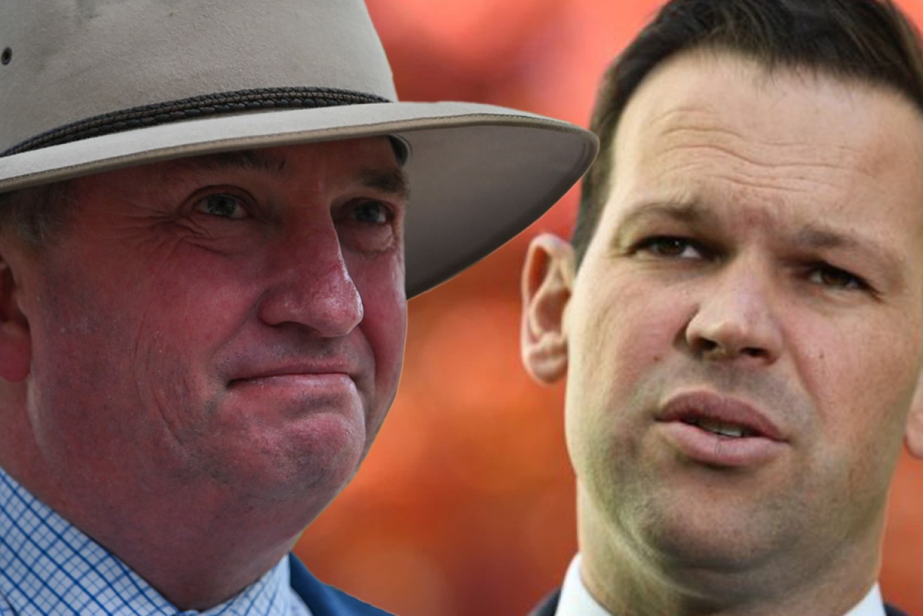 Barnaby Joyce and Matt Canavan have teamed up for a podcast that explores the future of the Nationals.