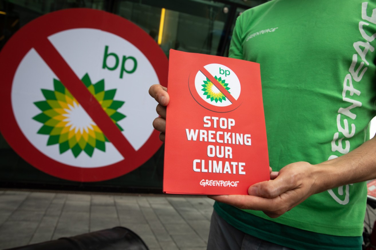 Energy giants such as BP have been the target of protests and demands for climate action.