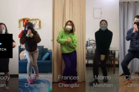 Coronavirus dance is contagious: How China is cheering itself up
