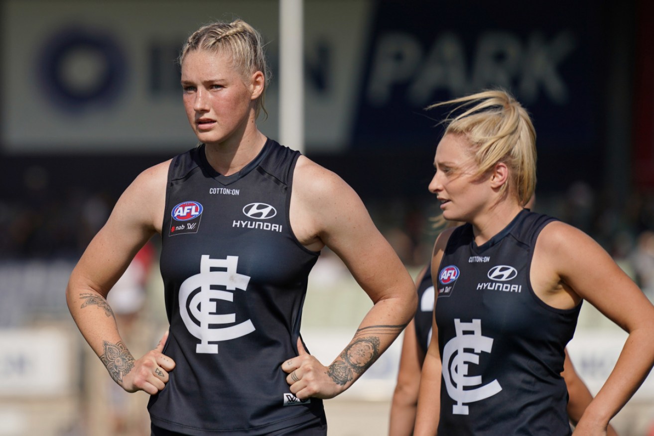 Carlton trailed at every change on Sunday.