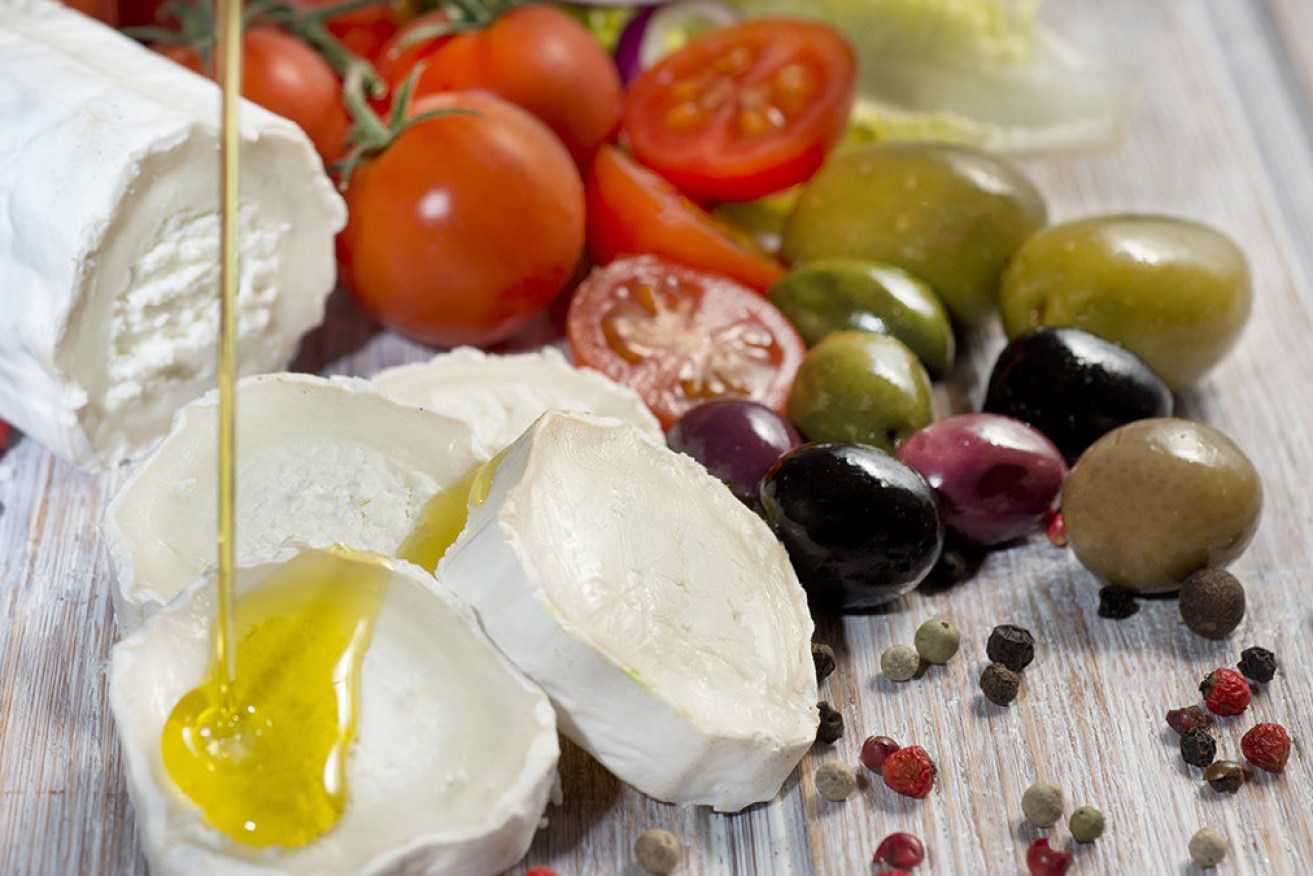 The Mediterranean diet embraces high-quality olive oil, fresh fruit and vegetables, fish and some dairy.