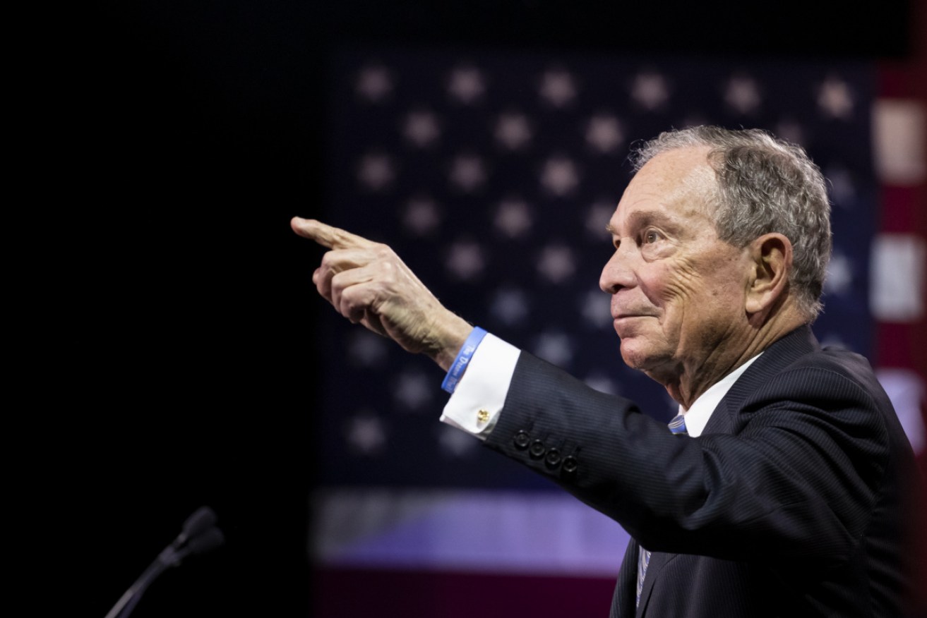 US billionaire Michael Bloomberg's popularity among Democrats supporters had declined.