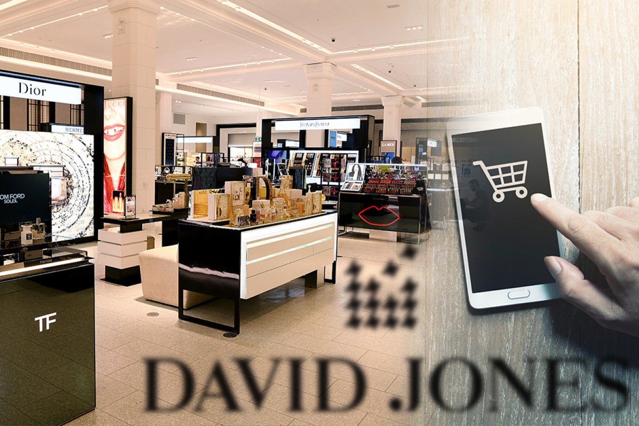 Aims of exclusivity and the growth of the internet is shrinking David Jones.