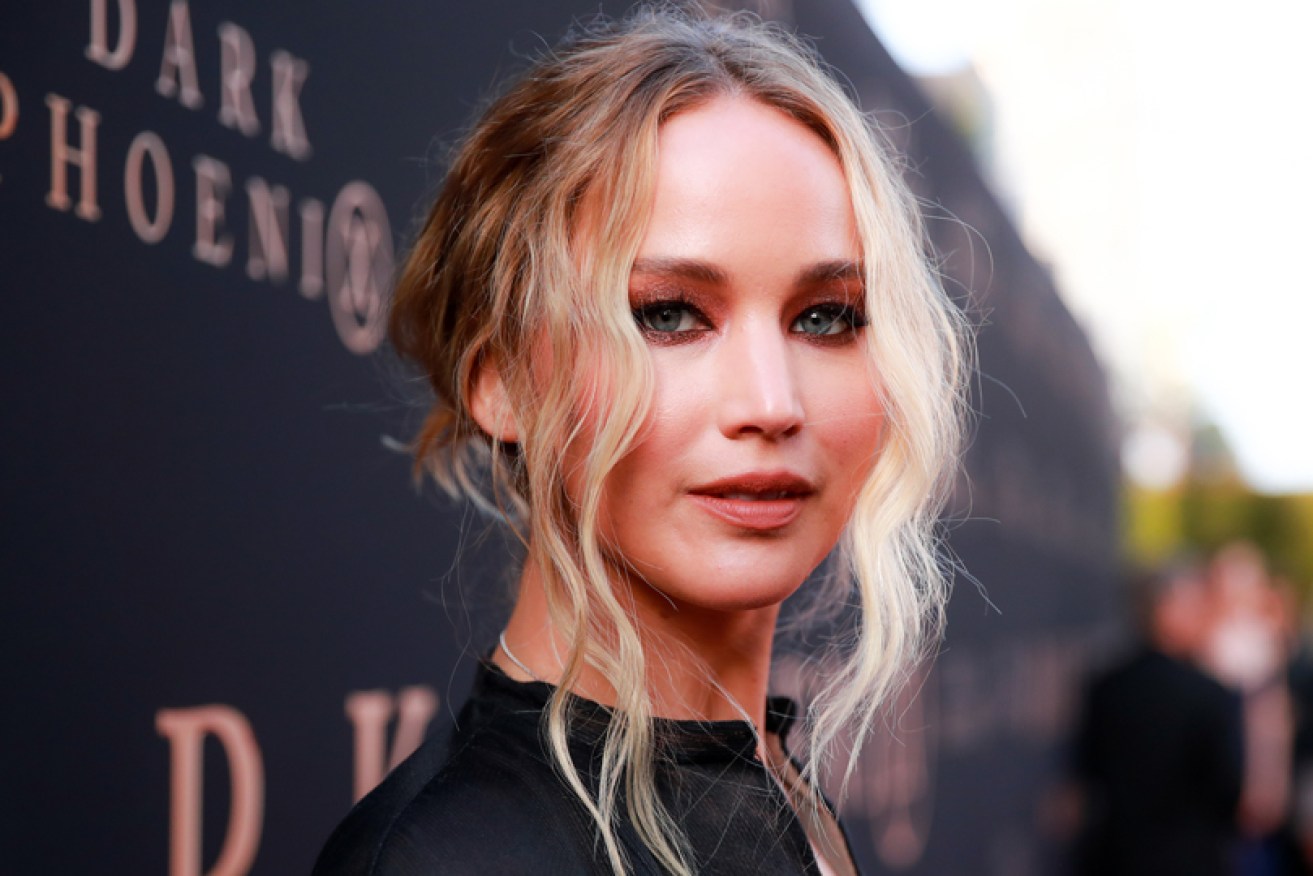 Jennifer Lawrence at the June 2019 premiere of <i>Dark Phoenix</i> in Hollywood.